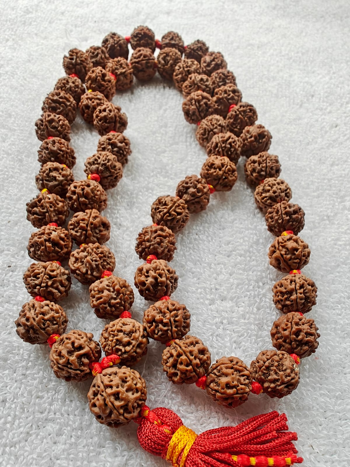 5 Mukhi Nepali Rudraksh Mala Premium Quality
