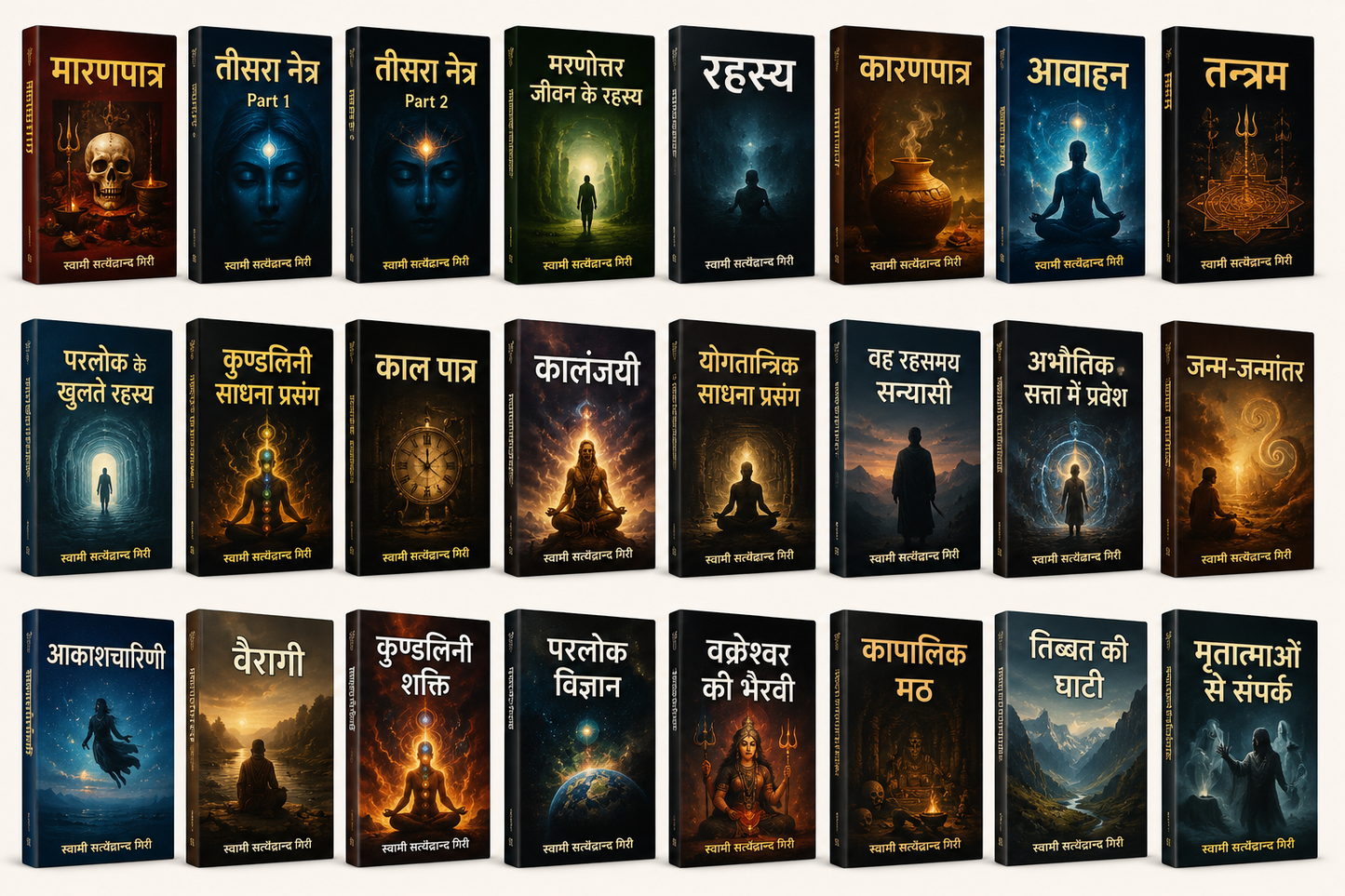 श्री अरुण कुमार शर्मा जी की प्रामाणिक आध्यात्मिक एवं योग-तांत्रिक पुस्तकें | 24 Books