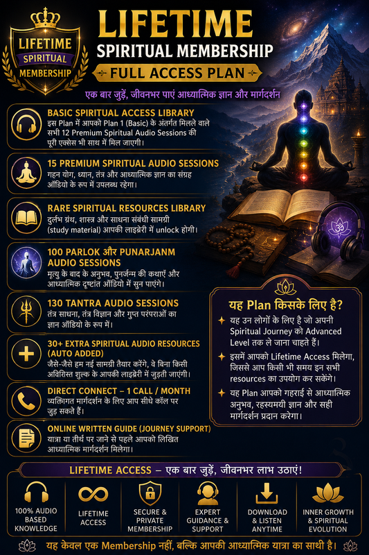 Spiritual Mastery – Lifetime Simple Plan