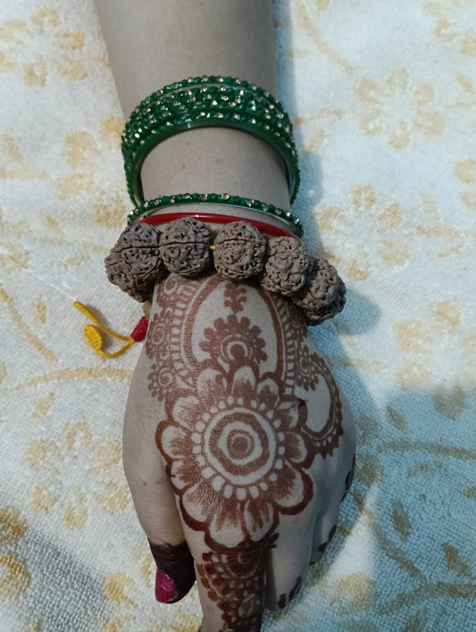 Nepali 5 Mukhi Rudraksha Bracelet