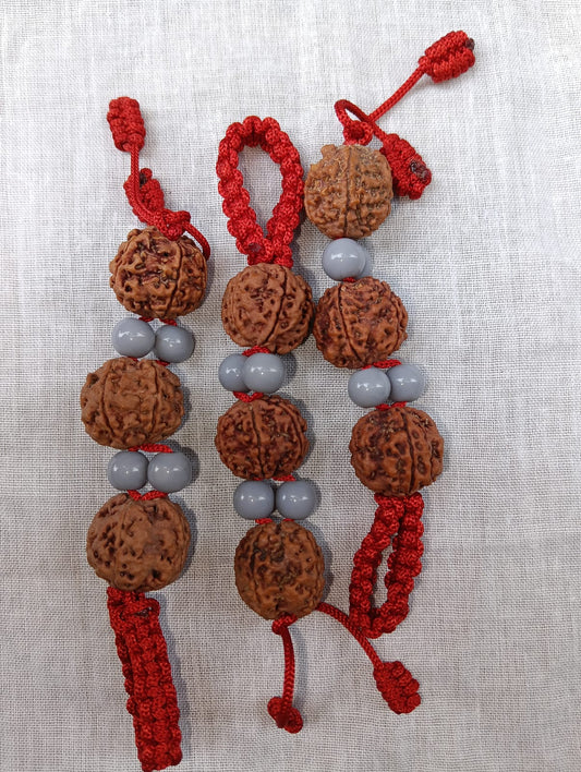 5 Mukhi Rudraksh Keyring