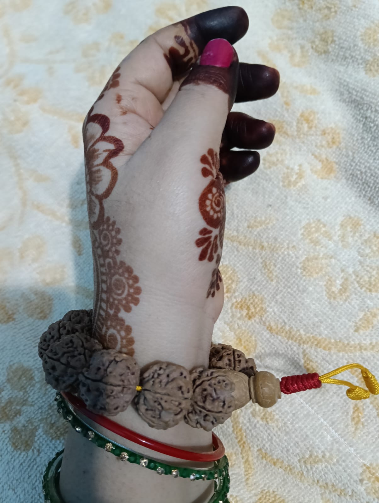Nepali 5 Mukhi Rudraksha Bracelet