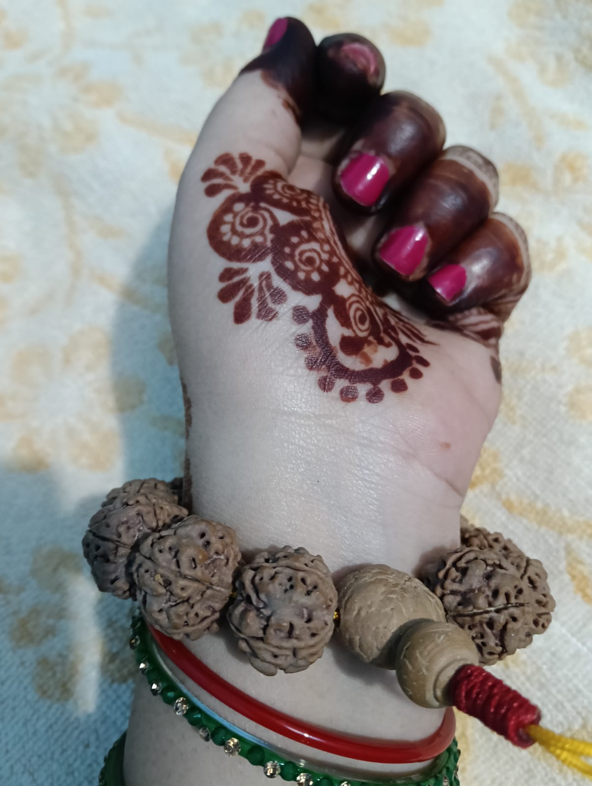 Nepali 5 Mukhi Rudraksha Bracelet