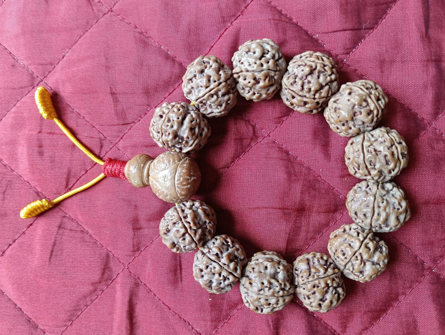 Nepali 5 Mukhi Rudraksha Bracelet